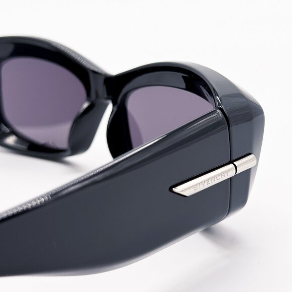 NEW GIVENCHY GV40044U 01A BLACK WOMEN SUNGLASSES GIVENCHY - Picture 7 of 11